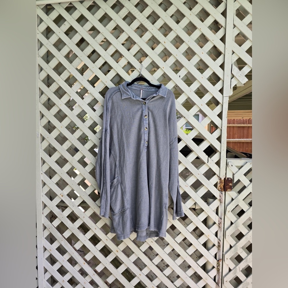 Free people wilder polo pullover